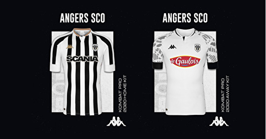 Angers SCO a dévoilé ses nouveaux maillots pour la saison 2020-2021