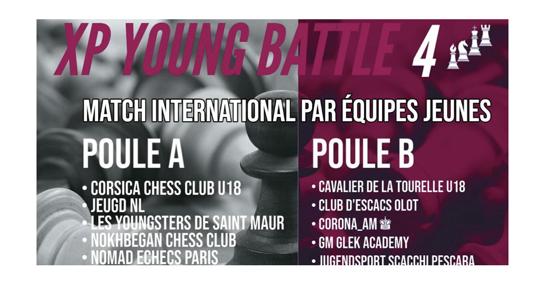 4e XP Young Battle Chess : Victoire du Corsica Chess Club !