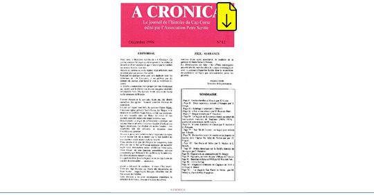 A Cronica n°12 -1996 (téléchargeable)