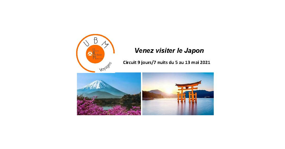 Venez visiter le Japon