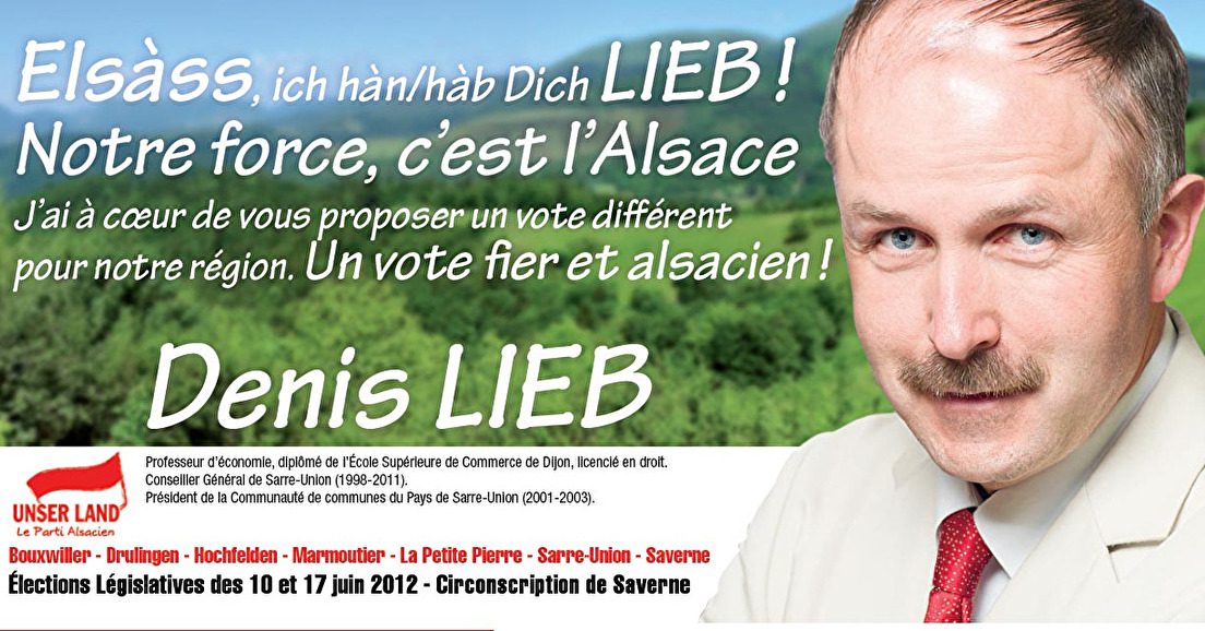 Législatives 2012 : Denis Lieb entre en campagne