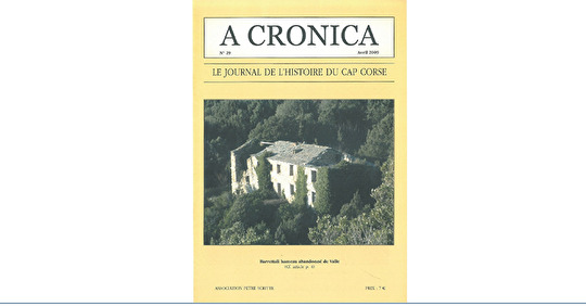A Cronica n°29 -2009 (7€)