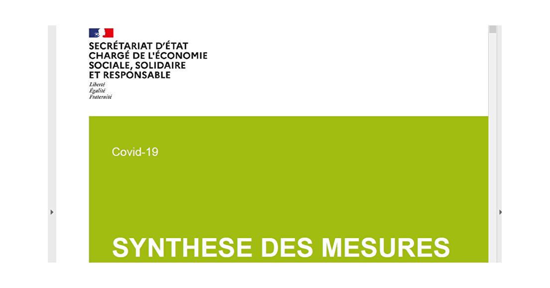 Synthèse des mesures ESS 23/11/20