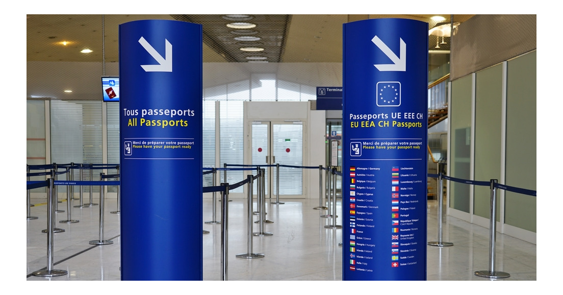 Travelling into and out of the Schengen area
