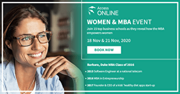 Women & MBA Online Event 2020: Step Up to Impactful Leadership