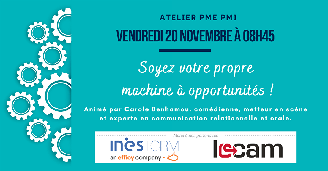 Atelier PME PMI | Vendredi 20 novembre