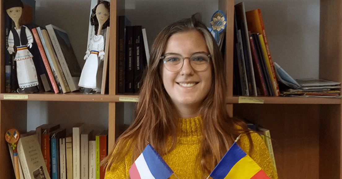 Accueil d'une nouvelle volontaire française en Roumanie, Joséfine