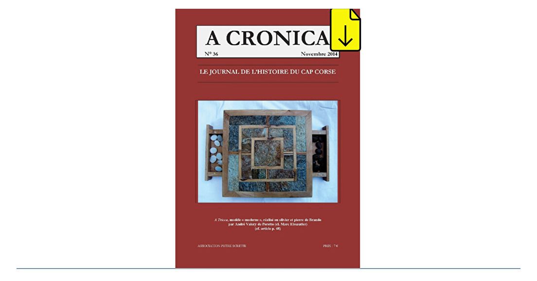 A Cronica n°36 -2014 (téléchargeable)