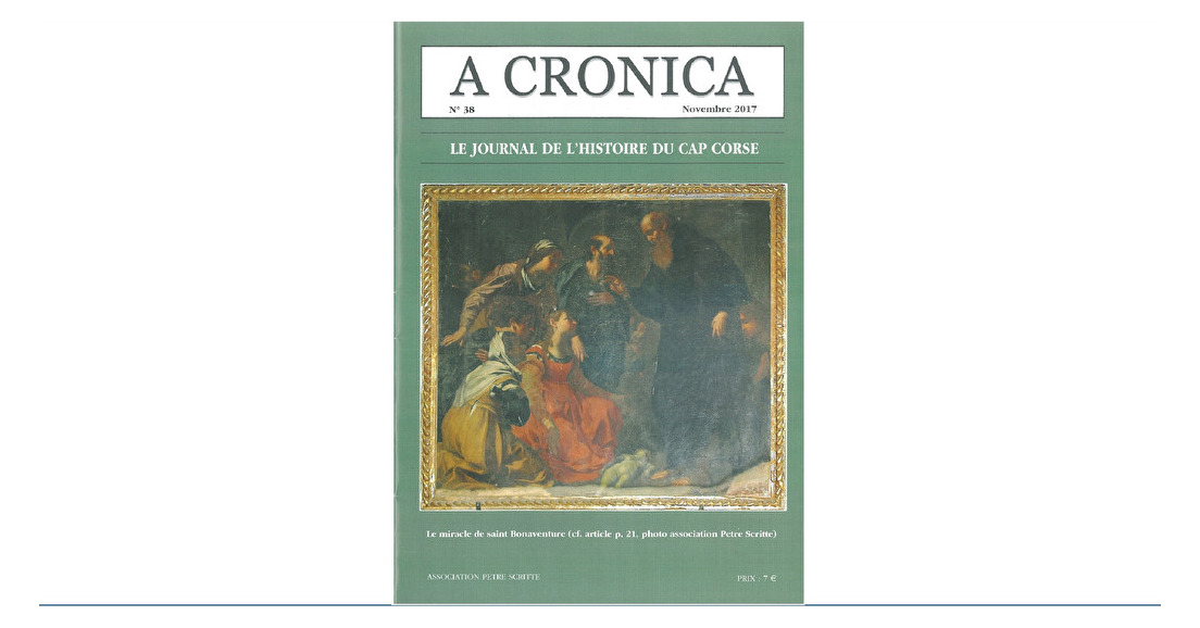 A Cronica n°38 -2017 (7€)