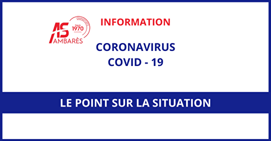 COVID - 19 : Point sur la situation au 30.10.2020