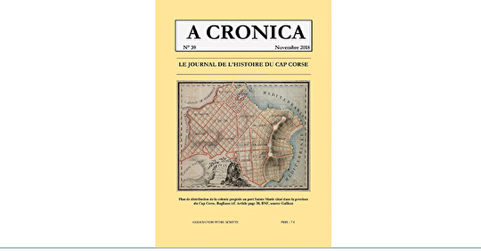 A Cronica n°39 -2018 (7€)