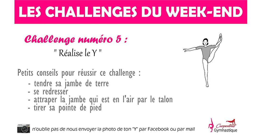 Les challenges du week-end #5