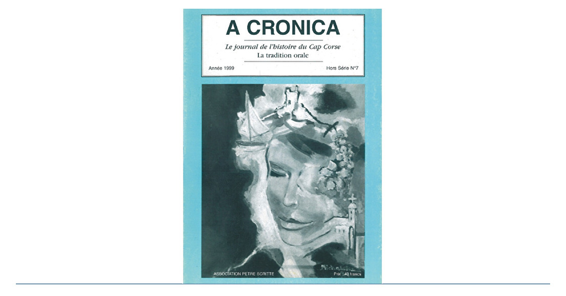 A Cronica HS n°7 "la tradition orale" -1999 (7€)