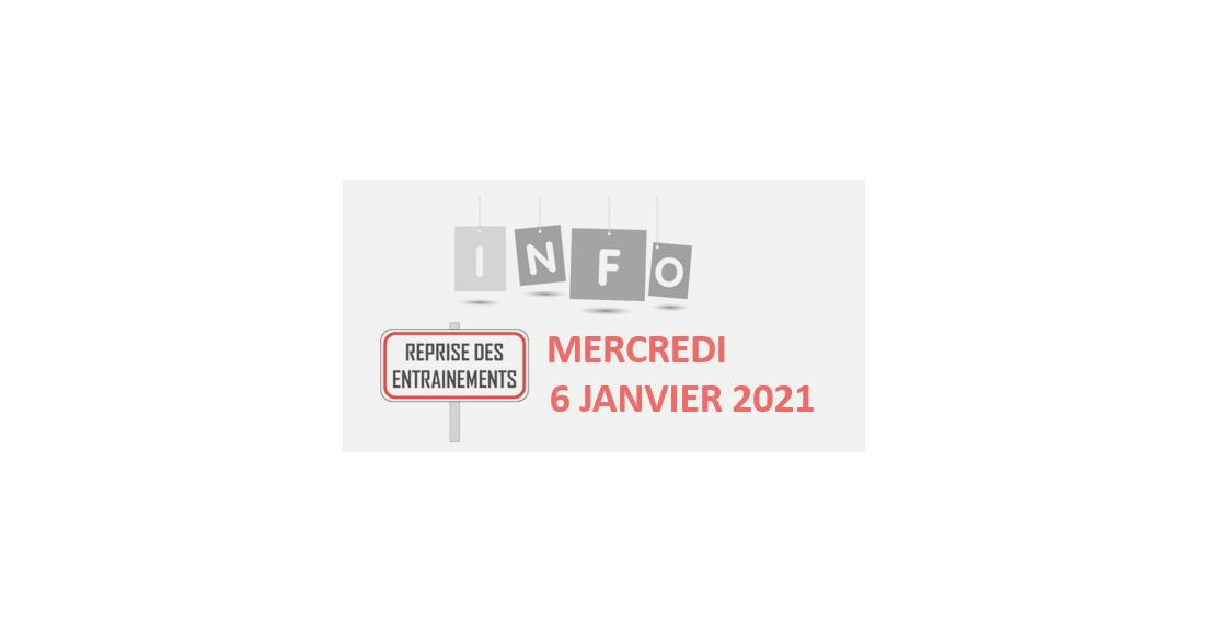 REPRISE DU VOLLEY (JEUNES) LE MERCREDI 06 JANVIER 2021