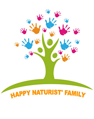 Happy Naturist' Family