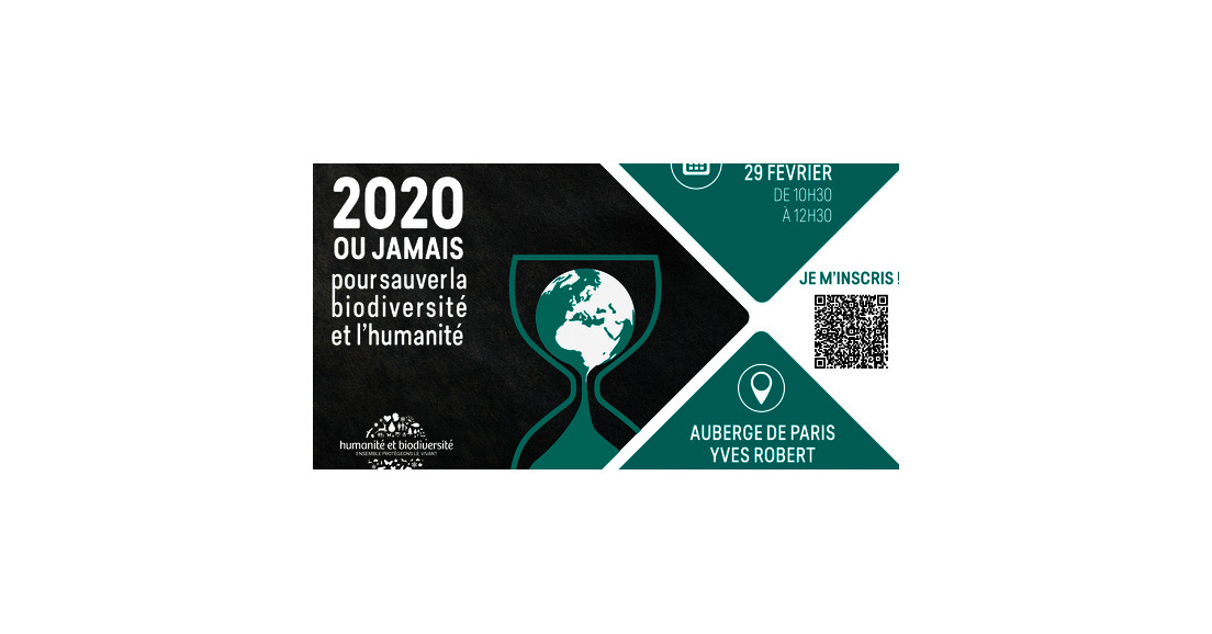2020 ou jamais pour sauver la biodiversité et l'humanité