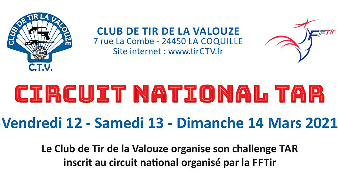 09/01/2021 - Annonce Circuit National TAR - La Valouze