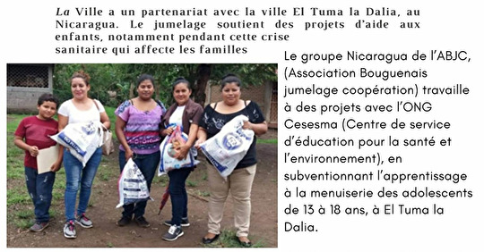 300 kits anti-covid 19 livrés au Nicaragua