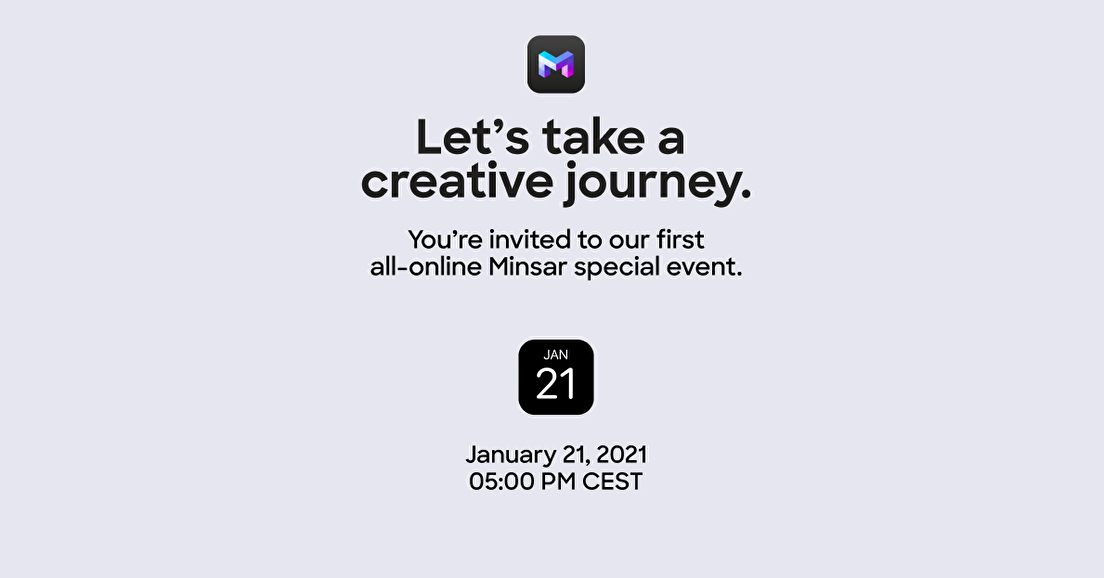 Minsar Event 21,2021 05:00 PM CEST
