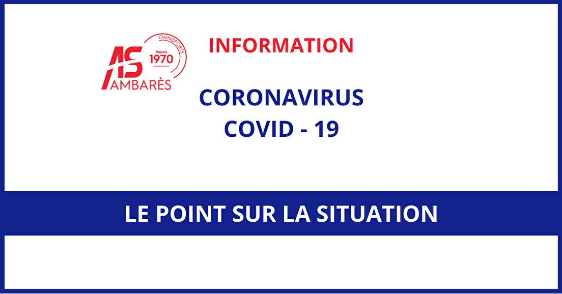 COVID - 19 : Point sur la situation au 18.01.2021