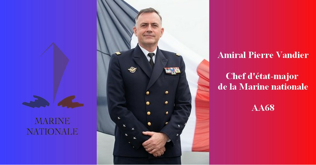 NOMINATION : L'amiral P. Vandier, le nouveau CEMM