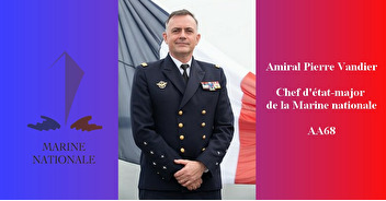 NOMINATION : L'amiral P. Vandier, le nouveau CEMM