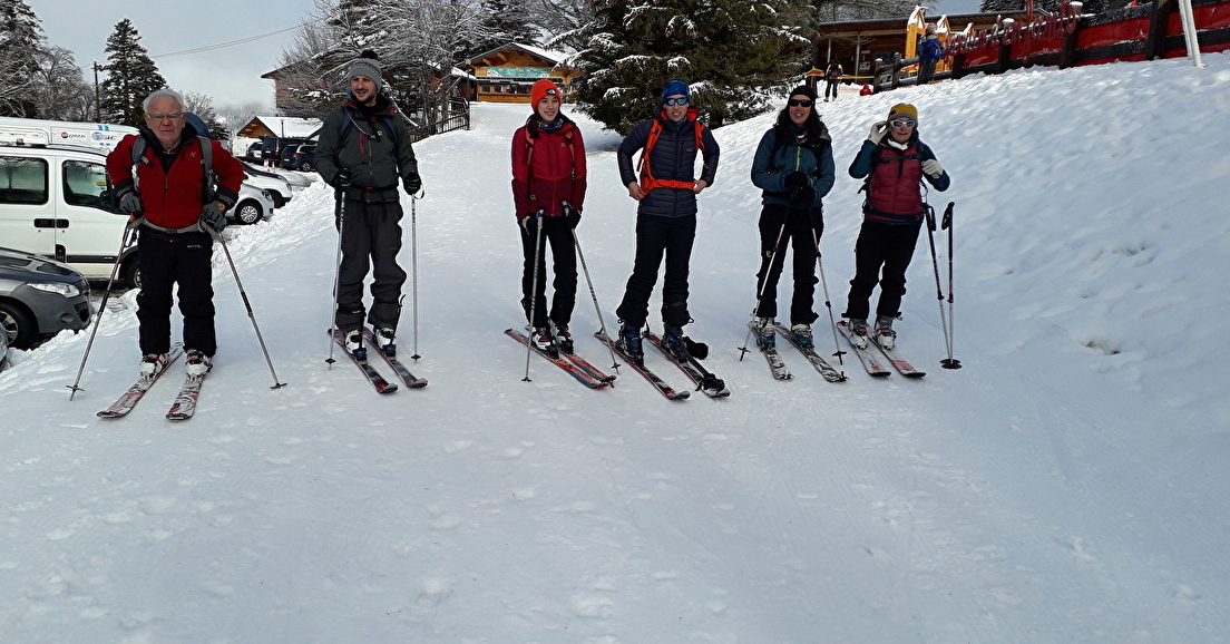 initiation ski de rando 31 janvier 21