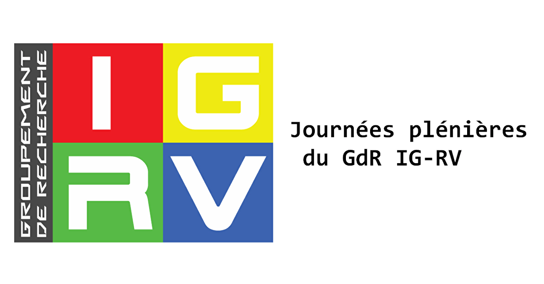 Journée plénière du GdR IG-RV le mercredi 17 mars 2021