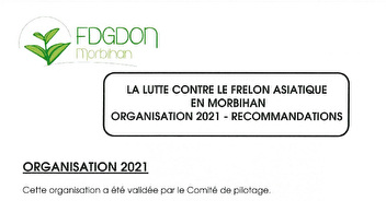 Organisation proposée par le FDGDON POUR 2021