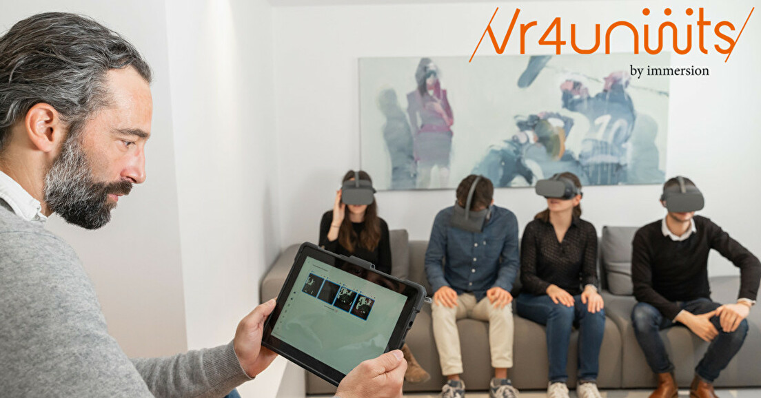 Immersion lance le VR4Uniiits, une solution VR multi-utilisateurs mobile