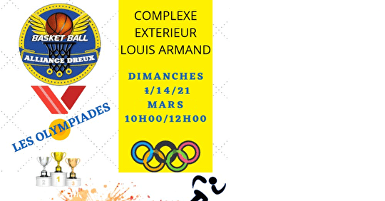Les Olympiades 7, 14 et 21 mars 2021