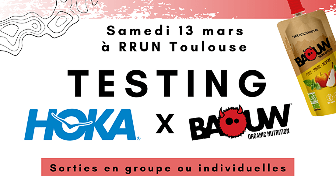 Testing chez Rrun Toulouse - Samedi 13 mars 2021