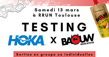 Testing chez Rrun Toulouse - Samedi 13 mars 2021