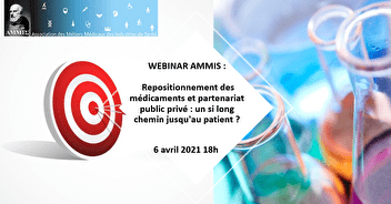 Communiqué de presse : Webinar AMMIS 'Repositionnement médicaments'