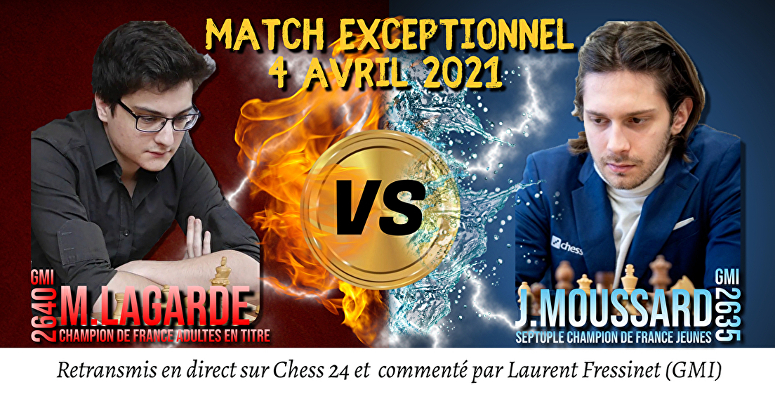 4 avril: Match exceptionnel Lagarde -Moussard  19h