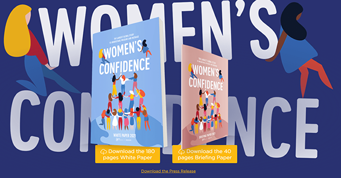 Women's Confidence, un estudio indispensable para las mujeres y la sociedad
