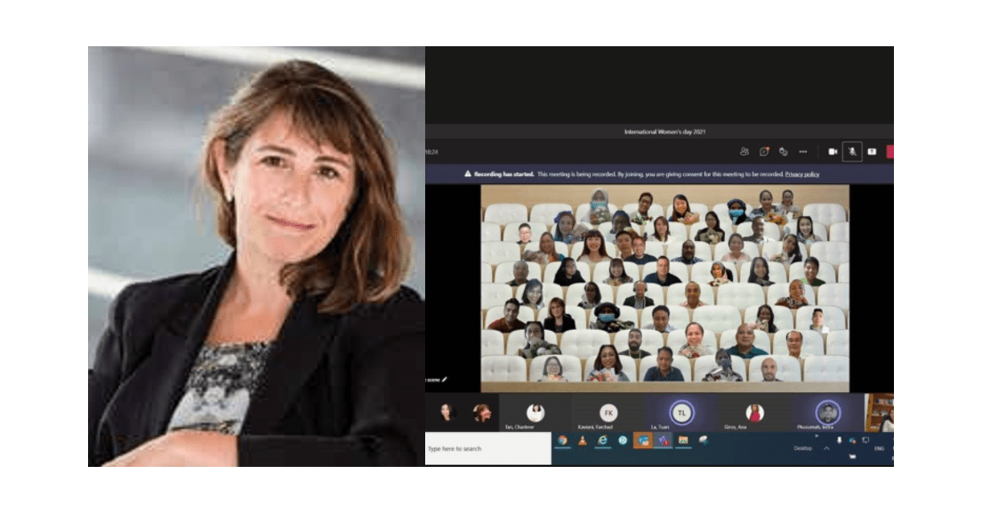 Ana Giros anima el 8 M un webinar en Suez apoyando el leadership femenino