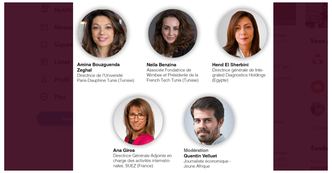 Leadership femenino en el mundo árabe - mesa redonda con Ana Girós