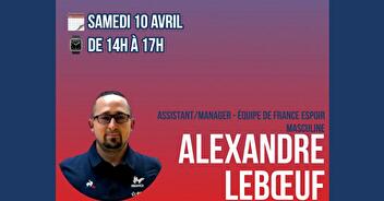 L'après-midi club - Alexandre Leboeuf / Handibasket