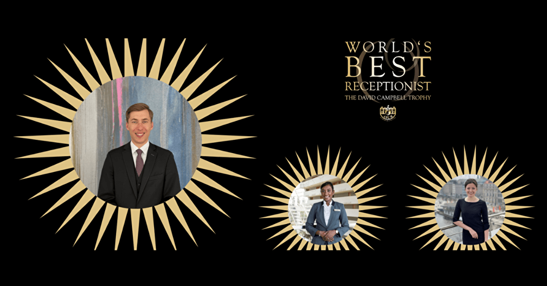 Max Vetter sacré "2021 AICR World's Best Receptionist" !