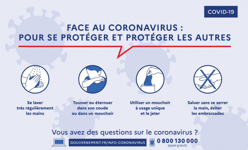 NPS SPORTS accueil se protéger et protéger les autres covid crise sanitaire 2021 2020 tousser se laver les mains covid-19 coronavirus coude mouchoir