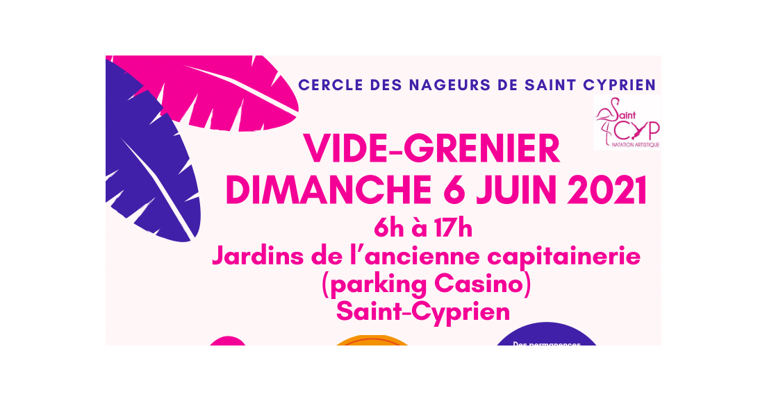 Vide-Grenier dimanche 6 juin 2021 Saint Cyprien