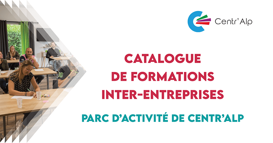 Catalogue de formations inter-entreprises du parc d'activité de Centr'Alp