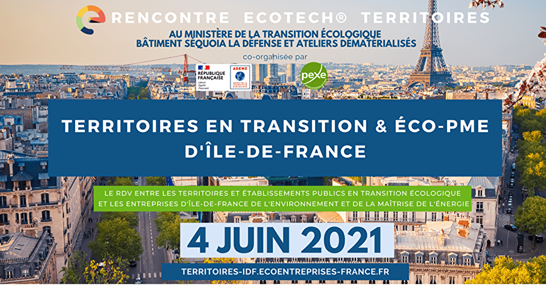 Idf éco-entreprises participe à la rencontres territoires du 4 juin !