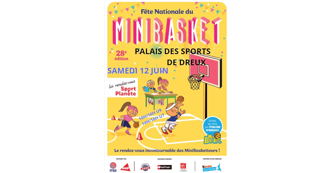 Fête Nationale du Mini Basket le 12 juin 2021