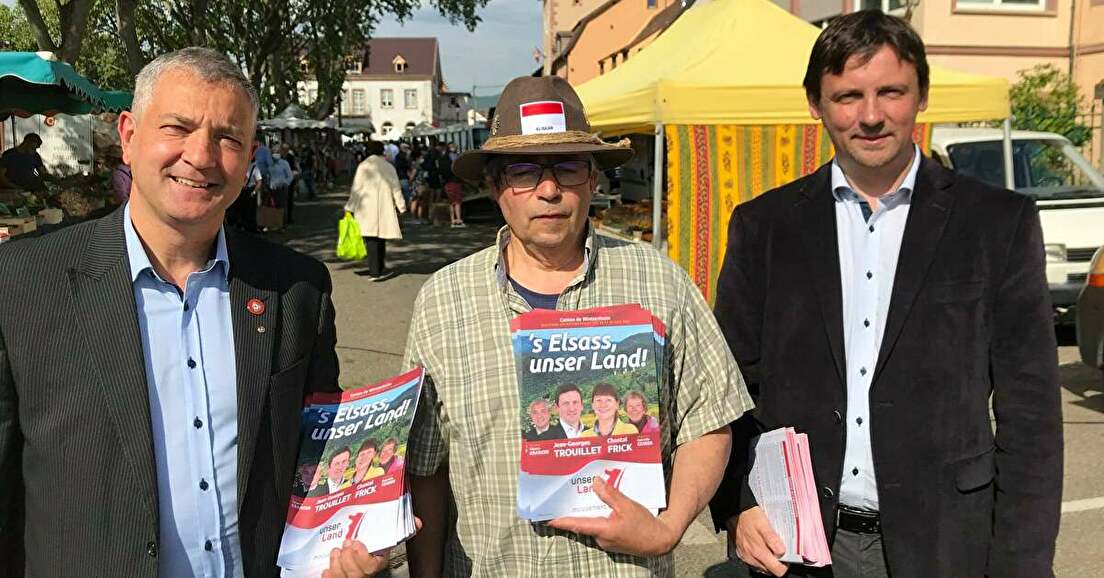 Campagne électorale - canton de Wintzenheim