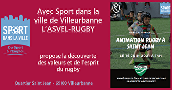 Sport dans la ville: Rendez-vous quartier Saint Jean - VILLEURBANNE