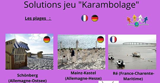 Solutions du jeu Karambolage - Juin 2021