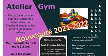 Nouveauté 2021/2022 : un créneau pour les assistantes maternelles!