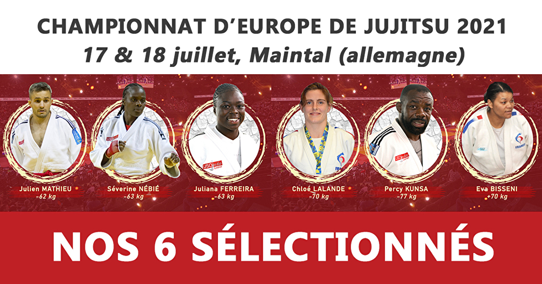 Championnat d'Europe de Jujitsu 2021 - 4 médailles pour l'USOLJJ !